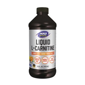   Now Foods Folyékony L-karnitin - L-Carnitine Liquid 1000 mg (473 ml, Citrus)
