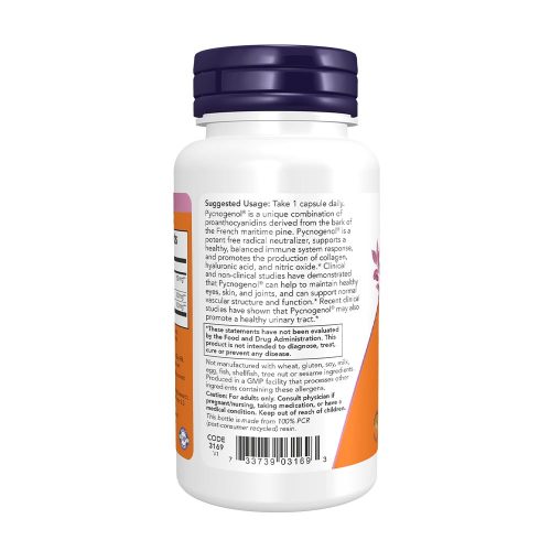 Now Foods Pycnogenol - Extra Magas Hatóanyagtartalom 150 mg (60 Veg Kapszula)