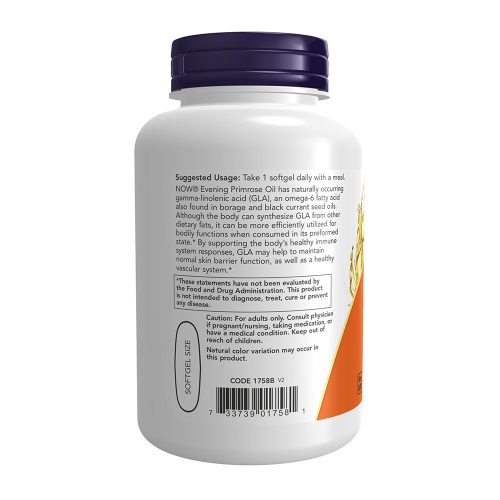 Now Foods Evening Primose Oil - Ligetszépe Olaj 1000 mg (90 Lágykapszula)