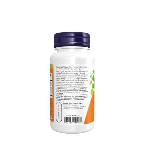 Now Foods Black Cohosh 80 mg (90 Kapszula)