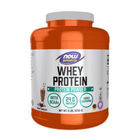   Now Foods Whey Protein - Tejsavófehérje (2722 g, Krémes Csokoládé)