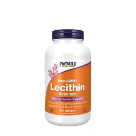 Now Foods Lecithin 1200 mg (200 Lágykapszula)