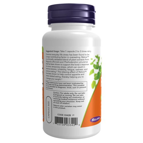 Now Foods Relora® 300 mg (120 Veg Kapszula)
