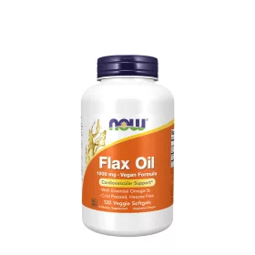   Now Foods Flax Oil 1000 mg Vegan Formula (120 Veggie Lágykapszula)