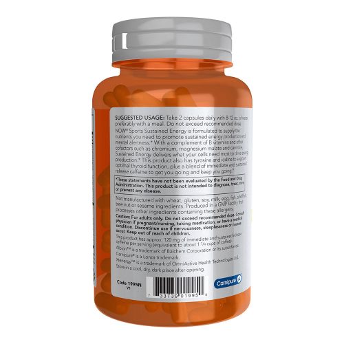 Now Foods Sustained Energy (90 Veg Kapszula)