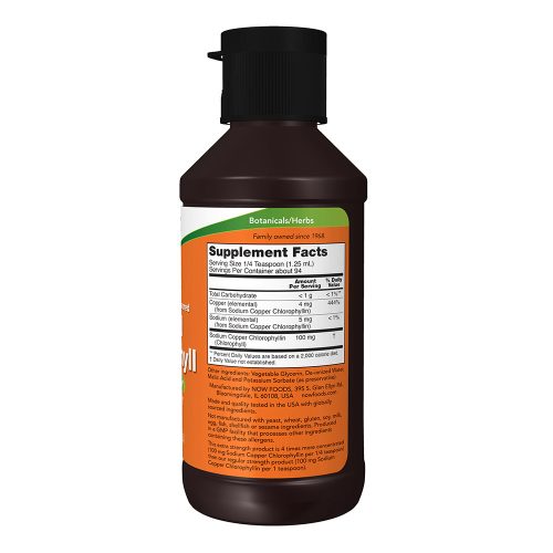 Now Foods Extra Strenght Liq Chlorophyll (118 ml)