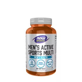  Now Foods Men's Active Sports Multivitamin Férfiaknak (180 Lágykapszula)