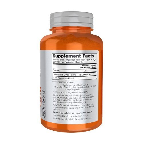 Now Foods L-Glutamine Powder (170 g)