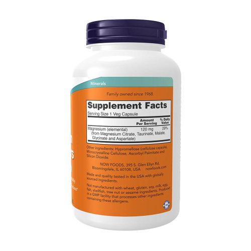 Now Foods Magnesium Transporters  (180 Veg Kapszula)