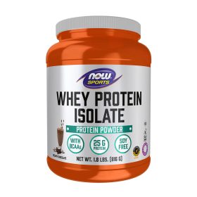   Now Foods Whey Protein Isolate -Tejsavófehérje izolátum (816 g, Csokoládé)