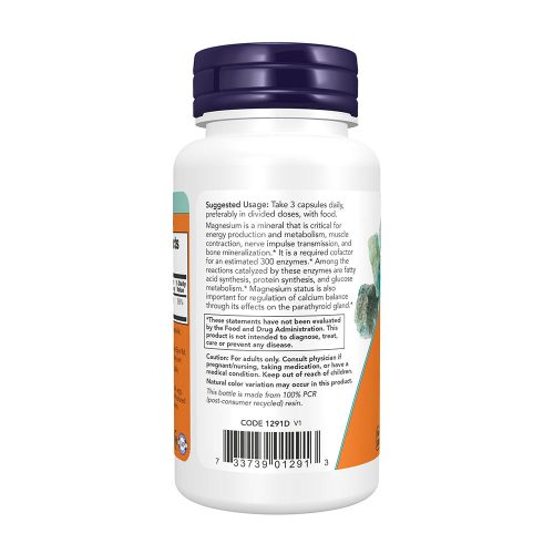 Now Foods Magnézium Citrát kapszula - Magnesium Citrate (60 Kapszula)