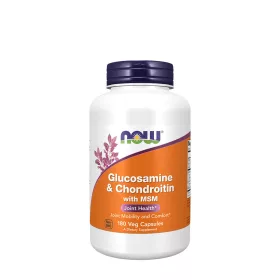   Now Foods Glükózamin, Kondroitin és MSM Ízületvédő (180 Kapszula)