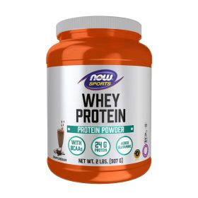   Now Foods Whey Protein - Tejsavófehérje (907 g, Krémes Csokoládé)