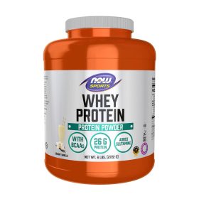   Now Foods Whey Protein - Tejsavófehérje (2722 g, Krémes Vanília)