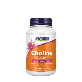 Now Foods Kolin 300 mg - Choline  (100 Veg Kapszula)