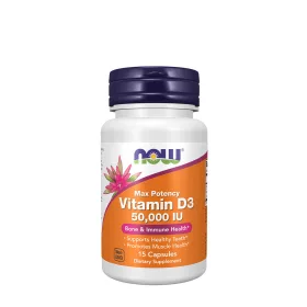 Now Foods D-3 Vitamin 50,000 NE  (15 Kapszula)