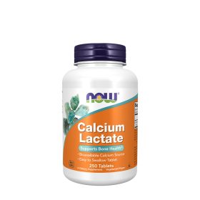 Now Foods Kalcium Laktát - Calcium Lactate (250 Tabletta)