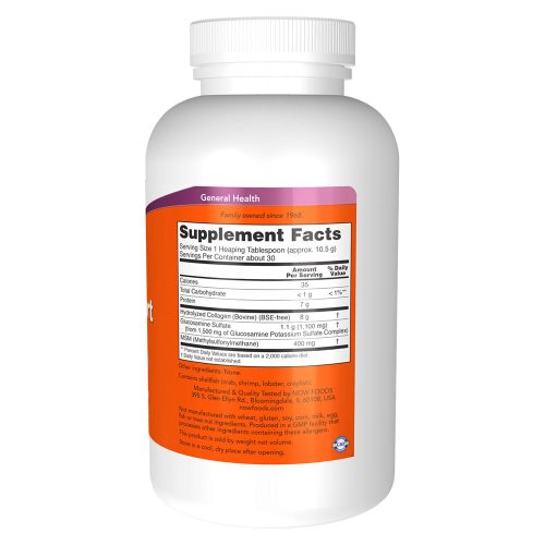 Now Foods Kollagén Ízülettámogató Por - Collagen Joint Support Powder (312 g)