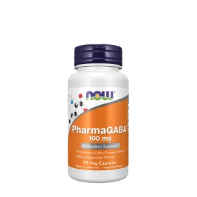 Now Foods PharmaGABA® 100 mg  (90 Veg Kapszula)