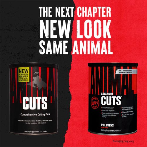 Universal Nutrition Animal Cuts - Komplex Zsírégető (42 Csomag)