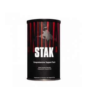   Universal Nutrition Animal Stak - Tesztoszteron és Növekedési Hormon Fokozó Formula (21 Csomag)