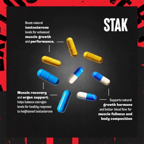 Universal Nutrition Animal Stak - Tesztoszteron és Növekedési Hormon Fokozó Formula (21 Csomag)