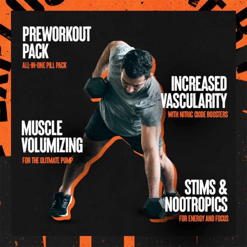 Universal Nutrition Animal Pump - Edzés Előtti Teljesítményfokozó Formula (30 Csomag)