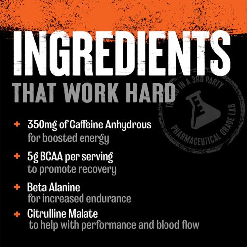 Universal Nutrition Animal Fury - Edzés Előtti Teljesítményfokozó (492 g, Kékmálna)