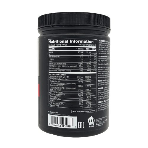 Universal Nutrition Animal Flex Powder - Komplex Ízületvédő por (369 g, Cseresznye és Bogyós Gyümölcs)