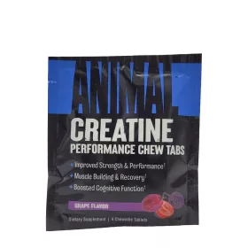   Universal Nutrition Animal Creatine Chews (4 rágótabletta, Szőlő)