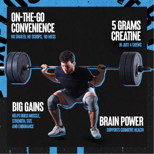 Universal Nutrition Animal Creatine Chews (4 rágótabletta, Szőlő)