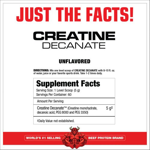 MuscleMeds Creatine Decanate - Kreatin Formula (300 g, Ízesítetlen)