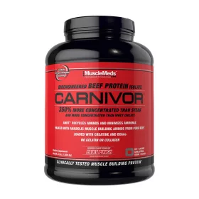   MuscleMeds Carnivor™ - Hidrolizált Marhafehérje (56 Adag, Gyümölcsös Puncs)