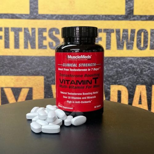 MuscleMeds Vitamin T - Tesztoszteron Fokozó (90 Tabletta)