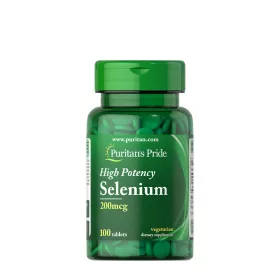 Puritan's Pride Szelén 200 mcg (100 Tabletta)