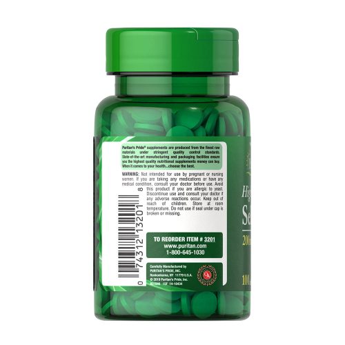 Puritan's Pride Szelén 200 mcg (100 Tabletta)