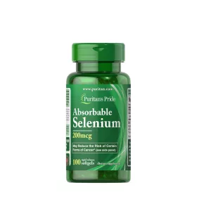 Puritan's Pride Szelén 200 mcg (100 Lágykapszula)