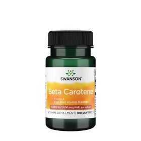 Swanson Beta-Carotene (Vitamin A) (100 Lágykapszula)