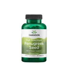   Swanson Görögszéna Kivonat kapszula - Fenugreek Seed (90 Kapszula)