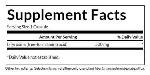 Swanson L-Tyrosine (100 Kapszula)