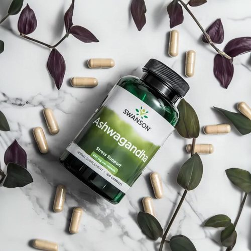 Swanson Ashwagandha - Indiai Ginzeng, Álombogyó (100 Kapszula)