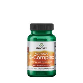   Swanson B-Vitamin Komplex kapszula - Activated B-Complex High Bioavailability (60 Veggie Kapszula)