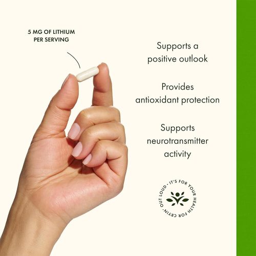 Swanson Hangulatjavító kapszula - Lithium Orotate (60 Veg Kapszula)