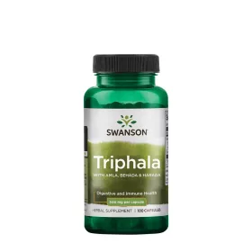   Swanson Triphala With Amla, Behada & Harada 500 mg (100 Kapszula)