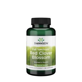   Swanson Teljes Spektrumú Vörös Lóhere Virág Kapszula 430 mg (90 Kapszula)