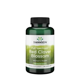   Swanson Teljes Spektrumú Vörös Lóhere Virág Kapszula 430 mg (90 Kapszula)