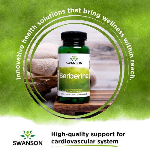 Swanson Berberin 400 mg (60 Veg Kapszula)