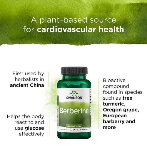 Swanson Berberin 400 mg (60 Veg Kapszula)