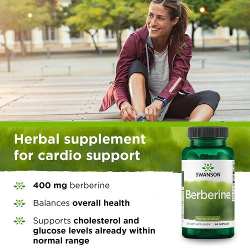 Swanson Berberin 400 mg (60 Veg Kapszula)