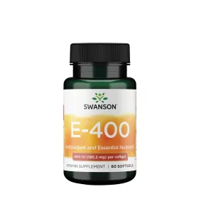 Swanson E-400 400 IU  (60 Lágykapszula)